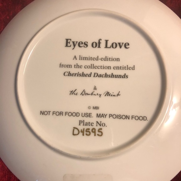 COPY - Eyes for Love Plate - Picture 2 of 3